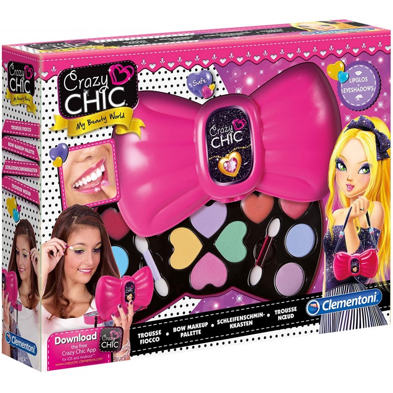 Clementoni 15223 Trousse Fiocco cosmetici rimovibili con acqua