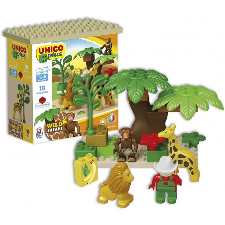Unico- Mattoncini Compatibili con Nota Marca, Multicolore, 8561-0000