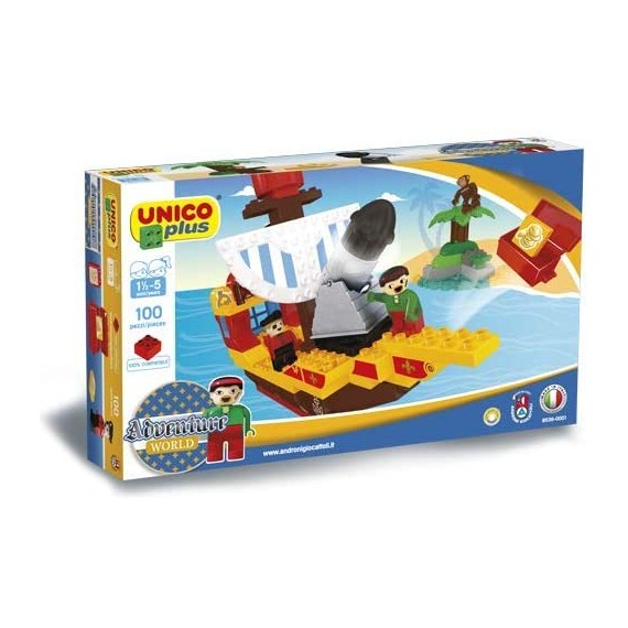 Unico Plus 8536-0001 Nave dei Pirati Unico Plus 8536-0001 Nave dei Pirati