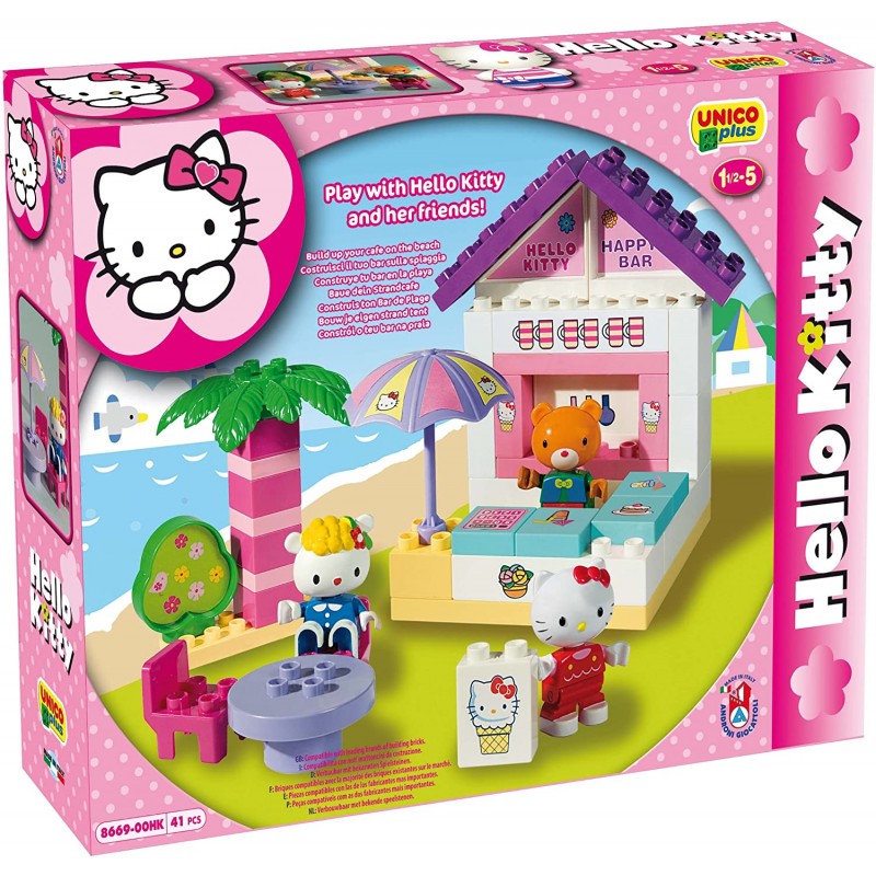  Unico  Costruzione Hello  Kitty  Bar 41pz 8669