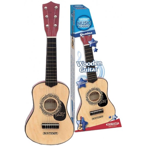 Bontempi 21 5530  Chitarra in Legno, L. 55 cm Bontempi 21 5530  Chitarra in Legno, L. 55 cm