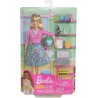 Barbie Bambola Insegnante, con 10 Accessori tra cui Computer e Mappamondo GJC23