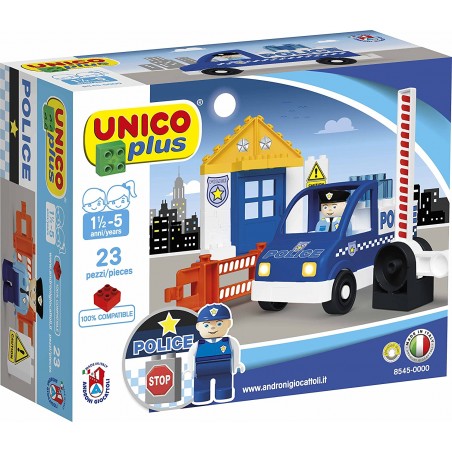 Unico City-Polizia Auto e acc. 23 pz 8545