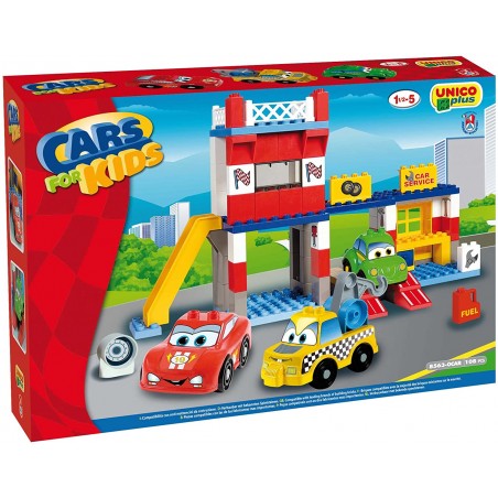 Costruzioni Unico Cars for kids Garage Service 8563