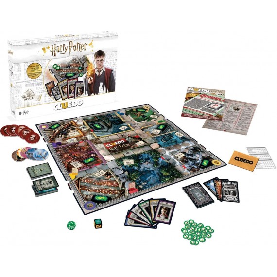 Gioco da tavolo cluedo harry potter WM00100 Gioco da tavolo cluedo harry potter WM00100