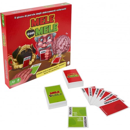Mattel Games -Mele con Mele Party Box, Gioco da Tavolo di Societa' GYX08