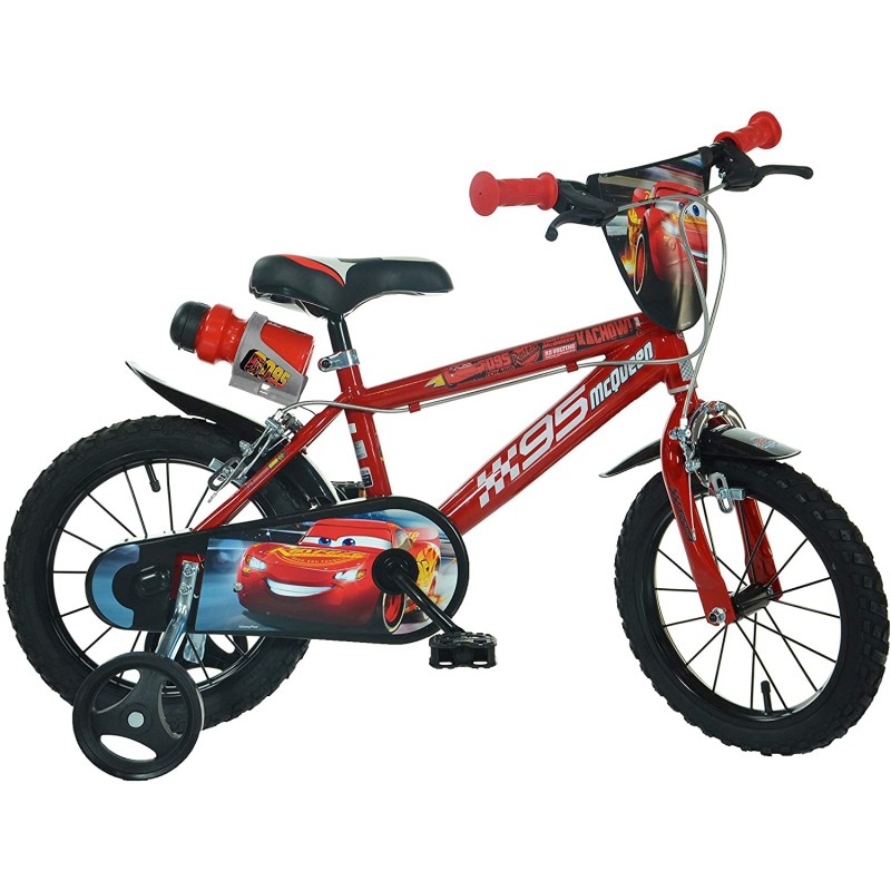 Cars 3 16 Pollici 27 cm Ragazzi Freni a Cerchio Rosso 416U-CS3