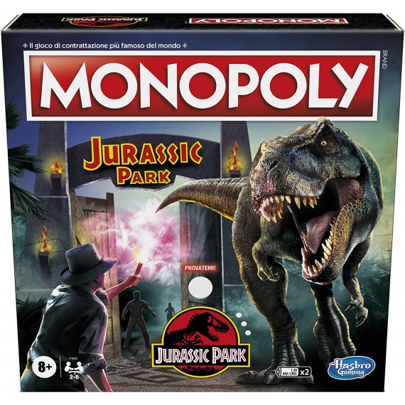 HASBRO F1662 Monopoly Jurassic Park HASBRO F1662 Monopoly Jurassic Park