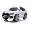 Auto Elettrica Macchina per Bambini 12V AUDI Q8 Bianca