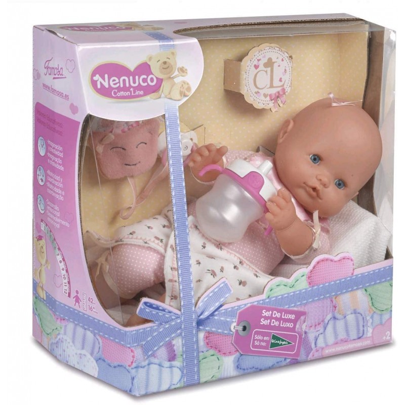 famosa nenuco bambola baby cotton line 13871