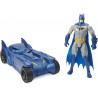 Batman 6058417 - Kit Batman da 30 cm, motivo: DC Comics Veicolo Batmobile e statuetta articolata 30 cm 6058417