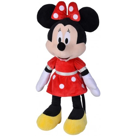 Simba Disney Peluche Minnie con abito rosso cm 61, 6315870232