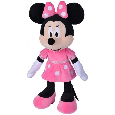 Simba Disney Peluche Minnie con abito fucsia cm 35, 6315870233 + 0 Mesi