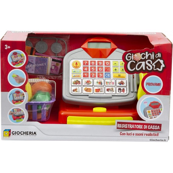 Registratore di Cassa Touch Screen Supermarket Giocheria GGI190087 Registratore di Cassa Touch Screen Supermarket Giocheria GGI190087