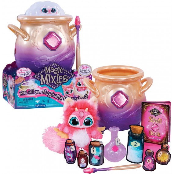 Magic Mixies Rosa, Pentolone magico con una morbida sorpresa MGX00000 Magic Mixies Rosa, Pentolone magico con una morbida sorpresa MGX00000