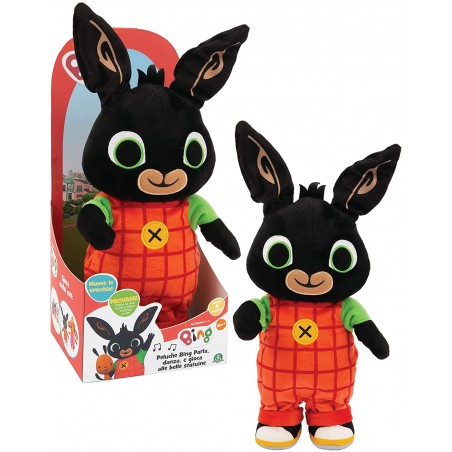 Giochi Preziosi - Bing Peluche 36 cm Parla e Danza BNG33000