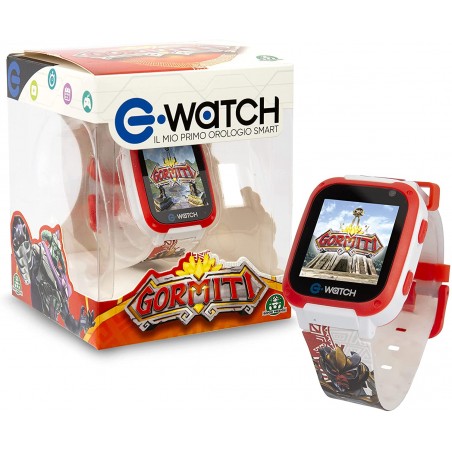 E-Watch - Gormiti, playwatch per bambini, orologio con tante funzioni Giochi Preziosi