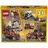 LEGO Creator 31109 Galeone dei Pirati, Taverna e Isola del Teschio