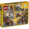 LEGO Creator 31109 Galeone dei Pirati, Taverna e Isola del Teschio