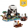 LEGO Creator 31109 Galeone dei Pirati, Taverna e Isola del Teschio