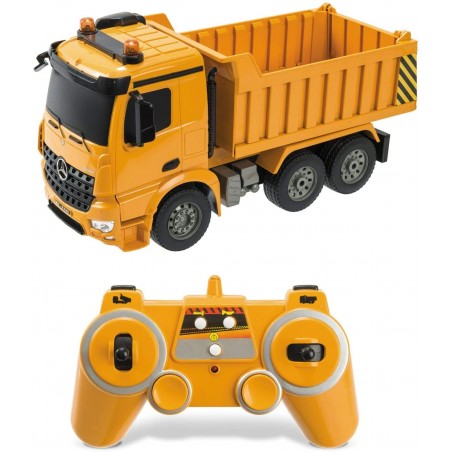 Mondo Motors 63510 Mercedes Arocs Dump Truck in scala 1:20 con cassone ribaltabile e controller 2.4 GHz