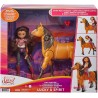 Mattel GXF95 Spirit Il Ribelle Lucky e Spirit all'Avventura con Cavallo Articolato