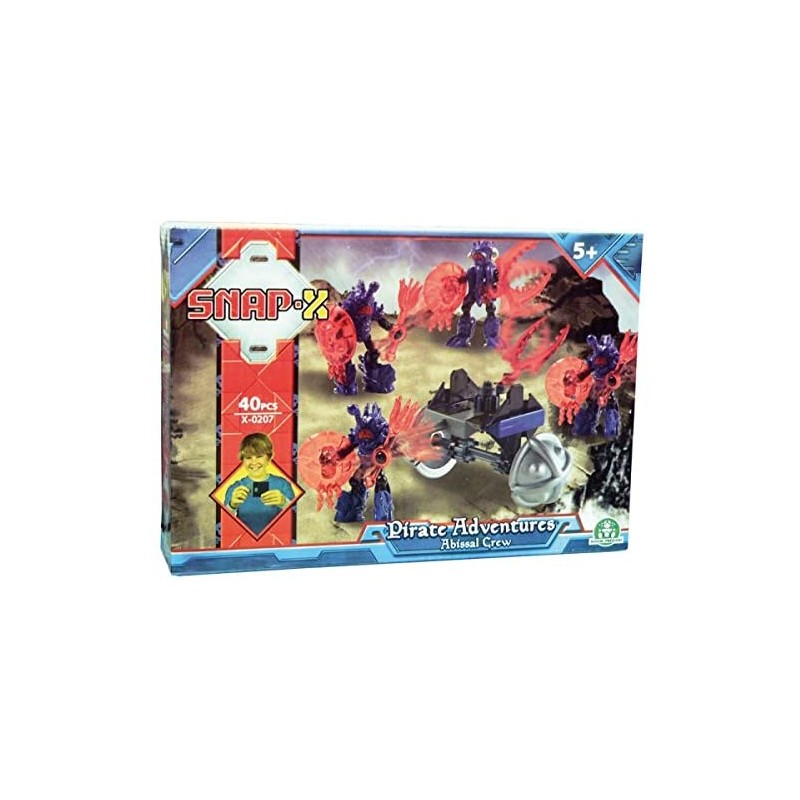 Giochi Preziosi Snap-x Pirate Adventures Abissal Crew 40pz