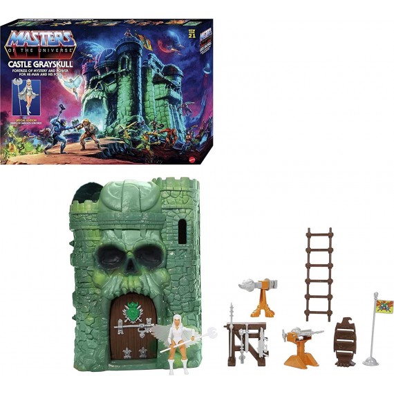 Masters of the Universe GXP44 Playset Castello di Grayskull con Personaggio Sorceress Edizione Speciale e Tanti Accessori Masters of the Universe GXP44 Playset Castello di Grayskull con Personaggio Sorceress Edizione Speciale e Tanti Accessori
