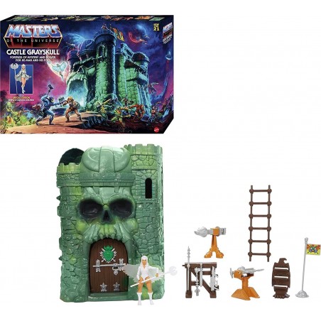 Masters of the Universe GXP44 Playset Castello di Grayskull con Personaggio Sorceress Edizione Speciale e Tanti Accessori