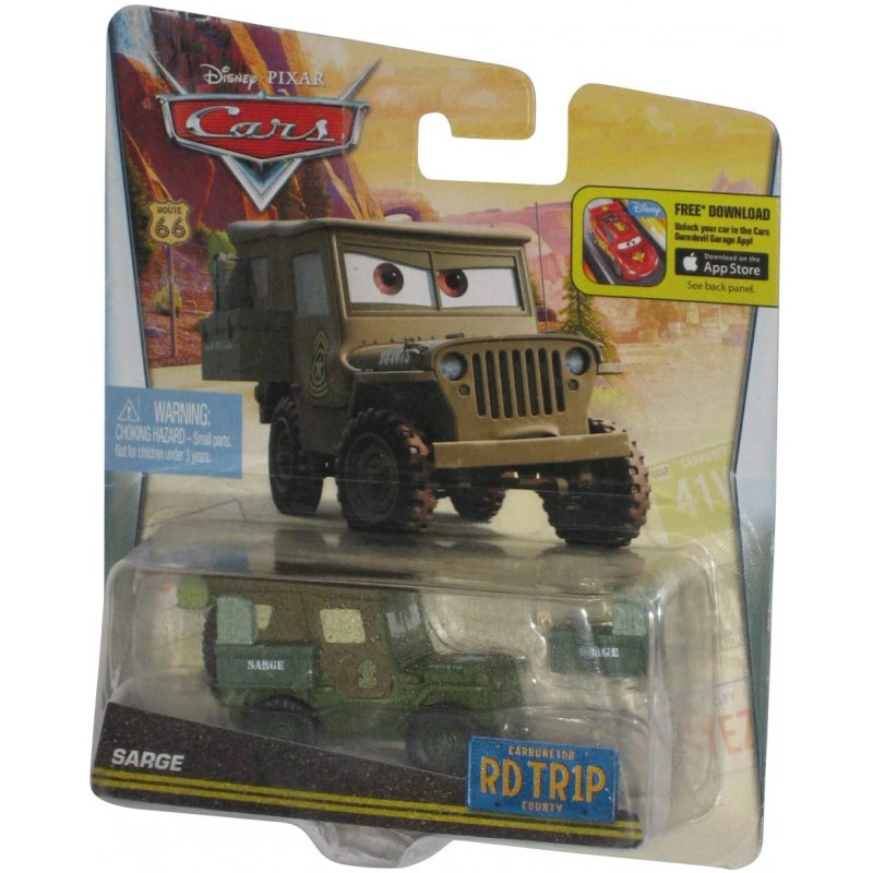 Disney Cars3 Road Trip Sarge DPD48