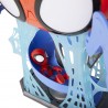 Hasbro Spidey and his Amazing Friends Webquarters playset con luci e Suoni Include Un Personaggio e Un Veicolo