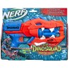 Hasbro F2475 Nerf DinoSquad blaster lancia-dardi Raptor-Slash tamburo rotante da 6 dardi design dinosauro velociraptor