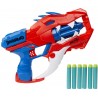 Hasbro F2475 Nerf DinoSquad blaster lancia-dardi Raptor-Slash tamburo rotante da 6 dardi design dinosauro velociraptor