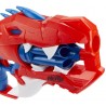 Hasbro F2475 Nerf DinoSquad blaster lancia-dardi Raptor-Slash tamburo rotante da 6 dardi design dinosauro velociraptor