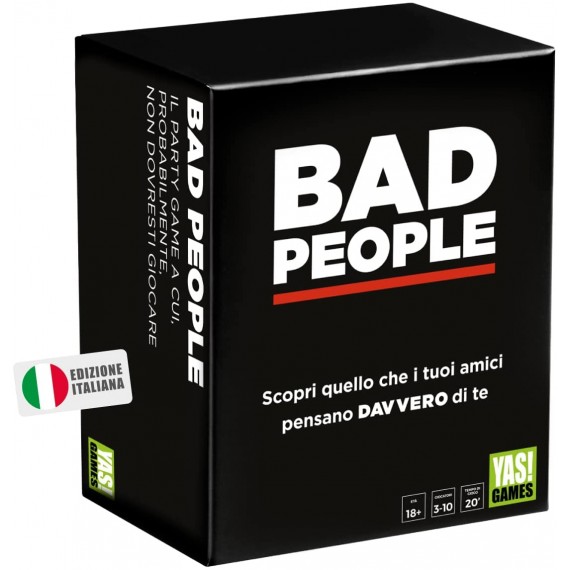 Rocco Giocattoli Bad People YAS!Games L’UNICO IN ITALIANO DYE1000 Rocco Giocattoli Bad People YAS!Games L’UNICO IN ITALIANO DYE1000