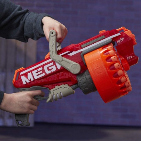 Hasbro E4217EU4 Nerf Mega Megalodon Blaster con 20 Dardi Originali