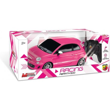 Mondo Motors 63026 Abarth 500 Pink Edition 1: 14 fino a 10 km/h di Velocità