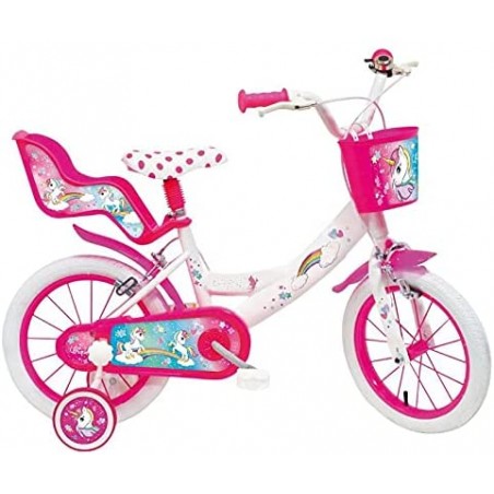 Mondo 25590 Bici 14" Unicorn Baby-Girls