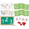 Clementoni 16361 Sapientino Numeri tattili Montessori Gioco educativo per Imparare i Numeri e a contare