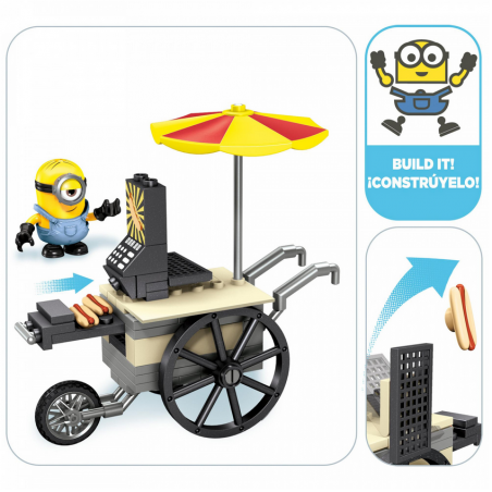 Mega Bloks Minions CNF51 Hot Dog Volanti