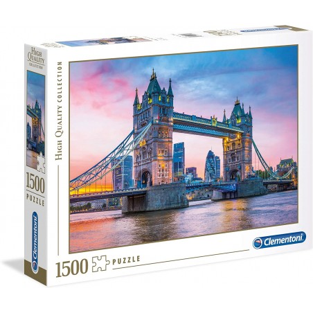 Clementoni 31816 Tower Bridge Sunset puzzle 1500 Pezzi
