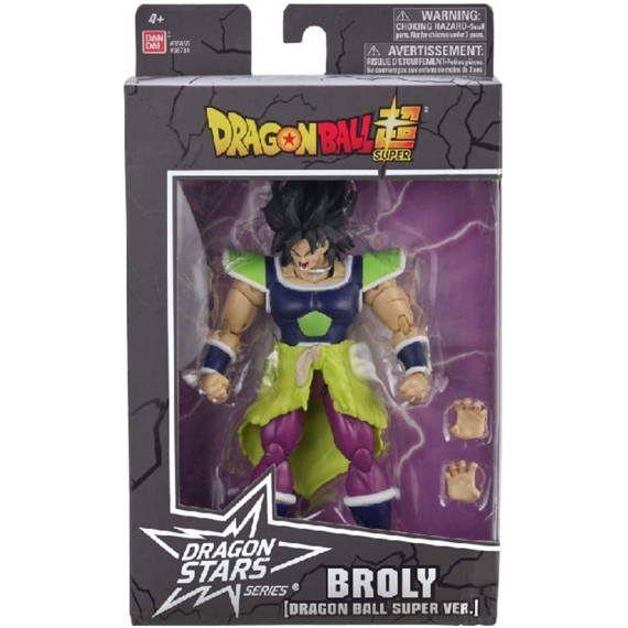 Bandai Ball Super 36781 Action Figure Dragon Stars Broly