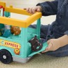 Fisher Price HHH20 Little People Il Trenino dell'ABC Multilingue a Spinta con Luci Musica e Apprendimento Smart Stages