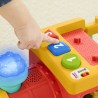 Fisher Price HHH20 Little People Il Trenino dell'ABC Multilingue a Spinta con Luci Musica e Apprendimento Smart Stages