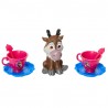 Bambola Frozen 2 Anna con set da the e Sven 38cm Nuovo Offerta 203531