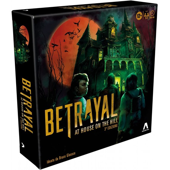 Avalon Hill F4541103 Betrayal at House on the Hill 3ª edizione con più di 50 scenari da brivido Avalon Hill F4541103 Betrayal at House on the Hill 3ª edizione con più di 50 scenari da brivido