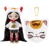 Na Na Na Surprise Glam Serie 2 579274 Liling Luck Bambola Gattino con Capelli Neri e borsellino a Forma di Animale