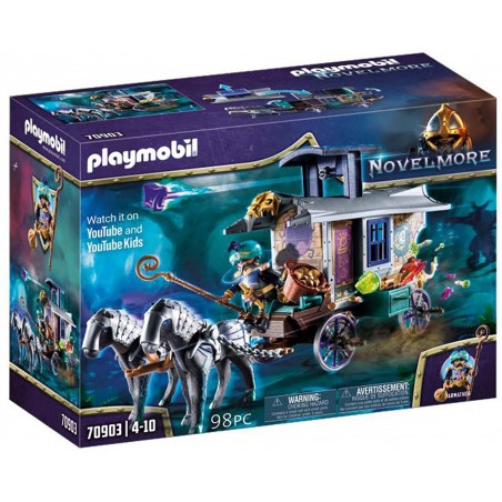 Playmobil 70903 Novelmore Carrozza del mercante