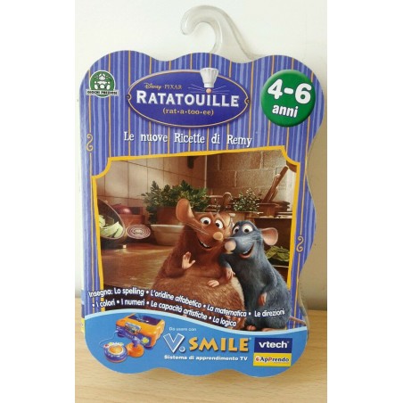 Ratatouille Le Nuove Ricette di Remy V.Smile Pixar Apprendimento