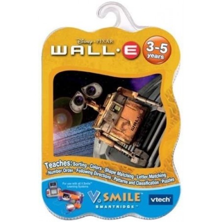 Tech V.smile Smartridge Cartuccia da gioco Disney Pixar Wall E 3-5 anni